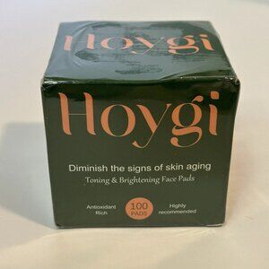 Hoygi 100 Toning and Brightening Face Pads Antioxidant Rich Exp: 02/2028